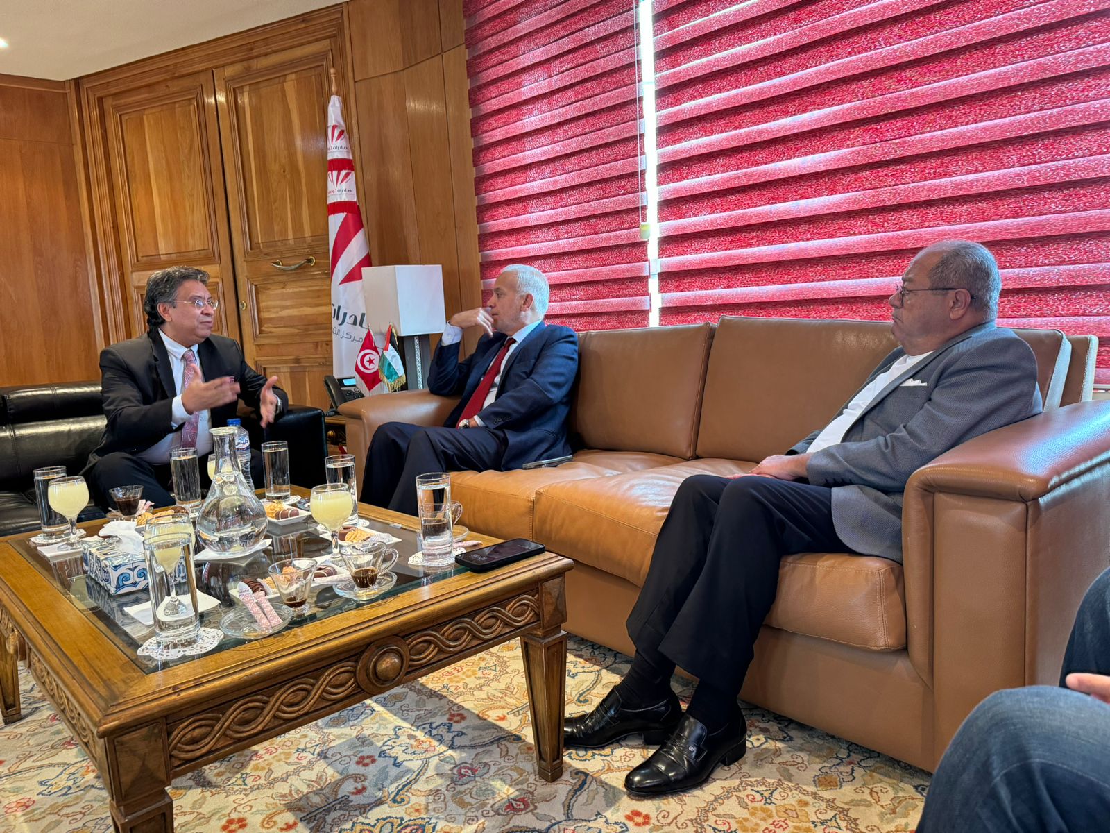 صورة حول : وفد الأسواق الحرة في تونس ..الاتفاق نحو تبادل السلع المشتركة بشكل واسع وفد الأسواق الحرة في تونس ..الاتفاق نحو تبادل السلع المشتركة بشكل واسع