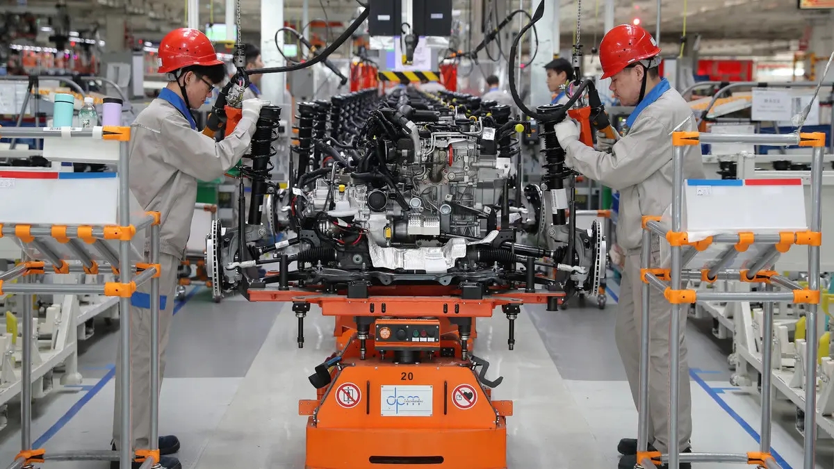 صورة حول : قطاع الصناعات التحويلية بالصين يستأنف التوسع في تشرين الأول قطاع الصناعات التحويلية بالصين يستأنف التوسع في تشرين الأول