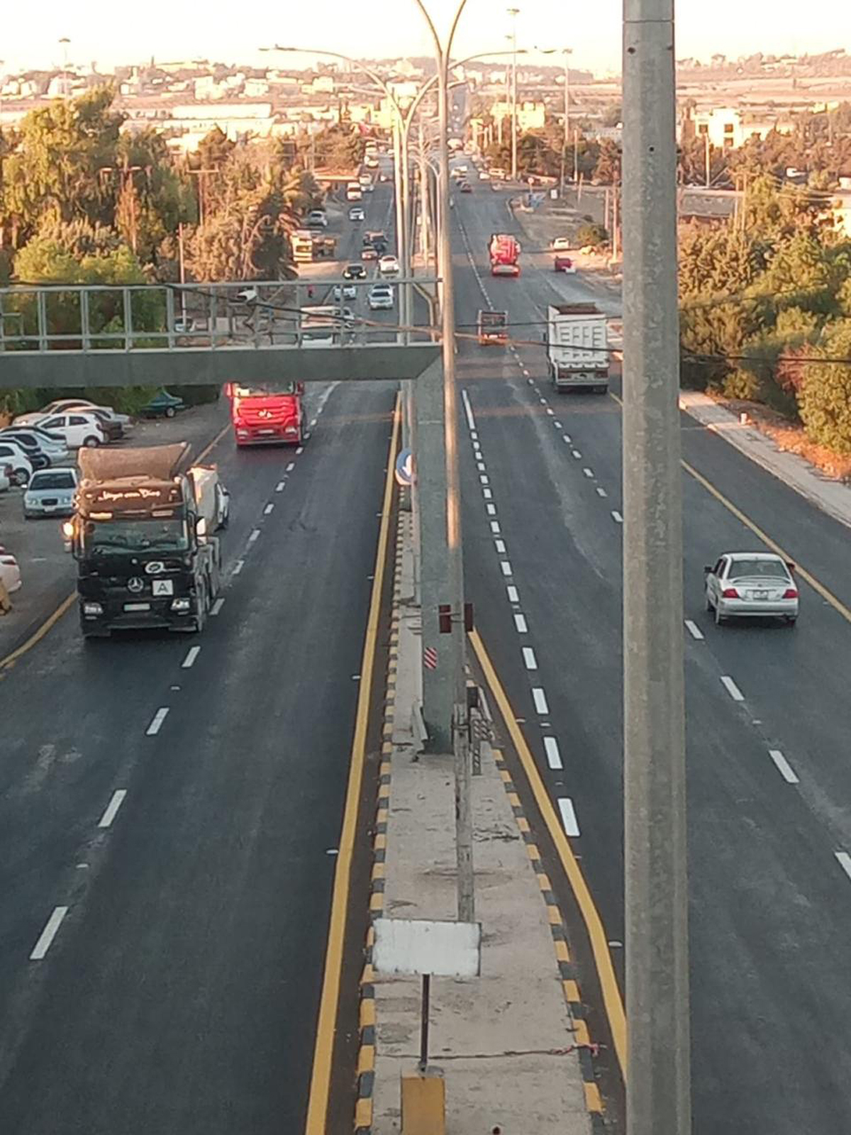 إنهاء المرحلة الثانية من مشروع إعادة تأهيل شارع مادبا في عمان