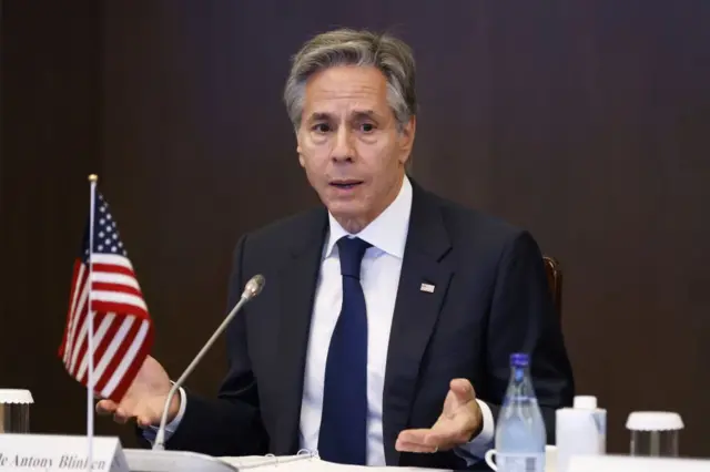 عاجل || وزارة الخارجية الأمريكية تعلن تأجيل زيارة بلينكن للأردن غداً