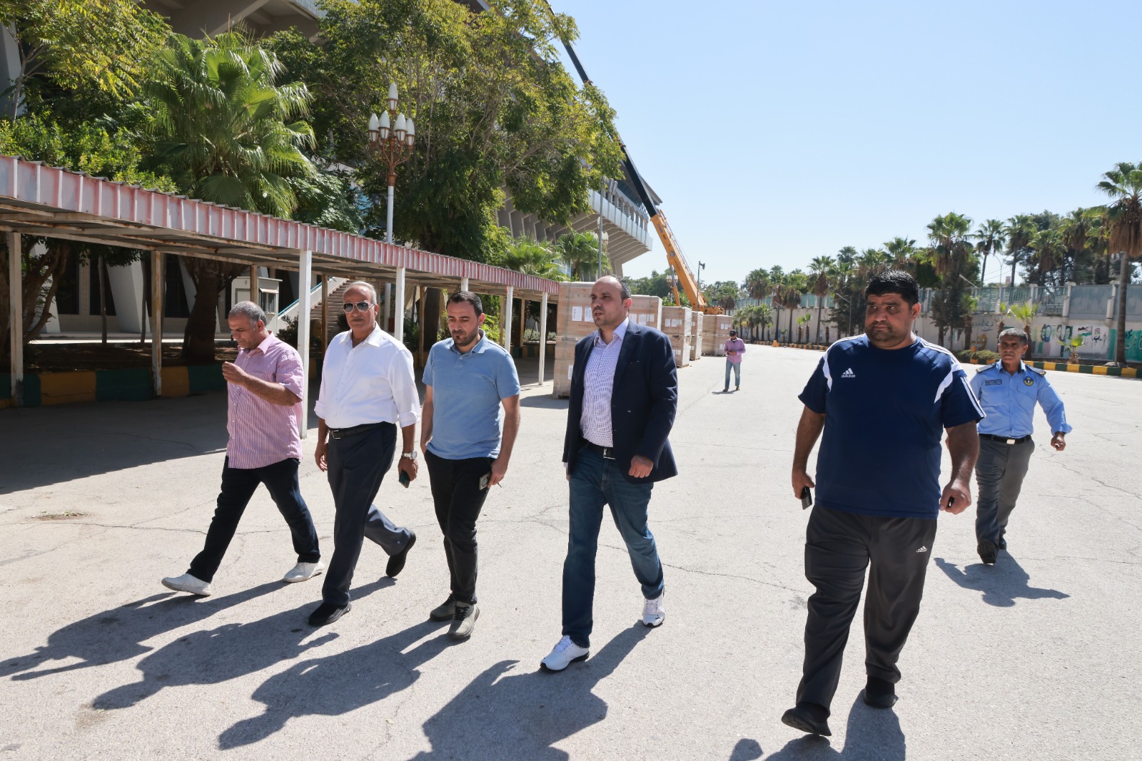 صورة حول : وزير الشباب يجري زيارات مفاجئة لمنشآت رياضية في اربد وجرش وزير الشباب يجري زيارات مفاجئة لمنشآت رياضية في اربد وجرش