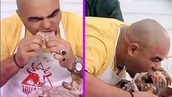 صورة حول : سليم الأكول يحقق رقمًا قياسيًا بتناول خروفاً في 30 دقيقة سليم الأكول يحقق رقمًا قياسيًا بتناول خروفاً في 30 دقيقة