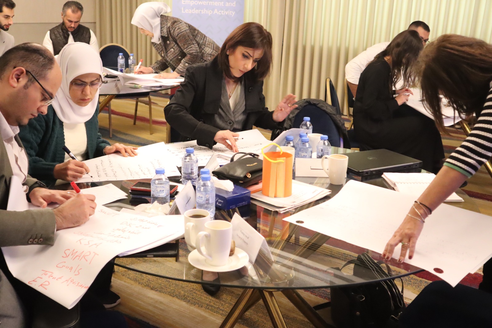 مشروع USAID "مكانتي" للتمكين الاقتصادي والقيادي للمرأة بالتعاون مع مركز تطوير الأعمال BDC