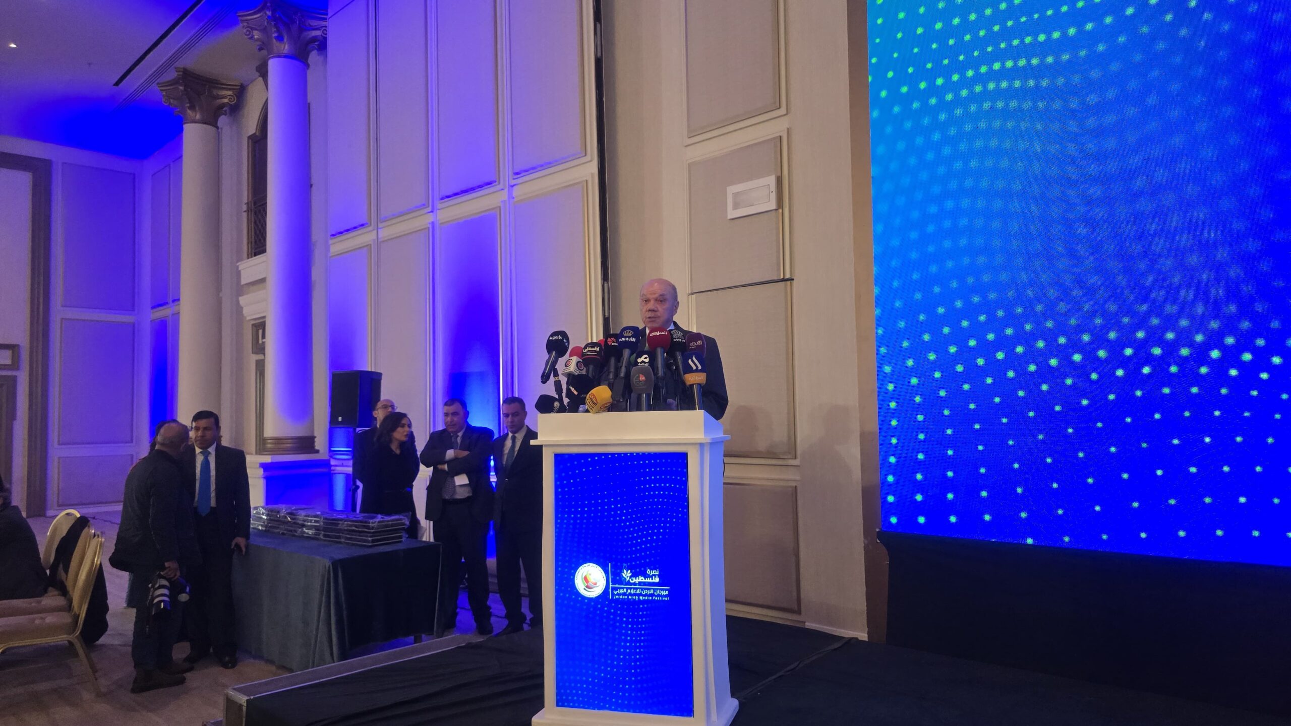 المومني يفتتح الدورة الخامسة لمهرجان الأردن للإعلام العربي