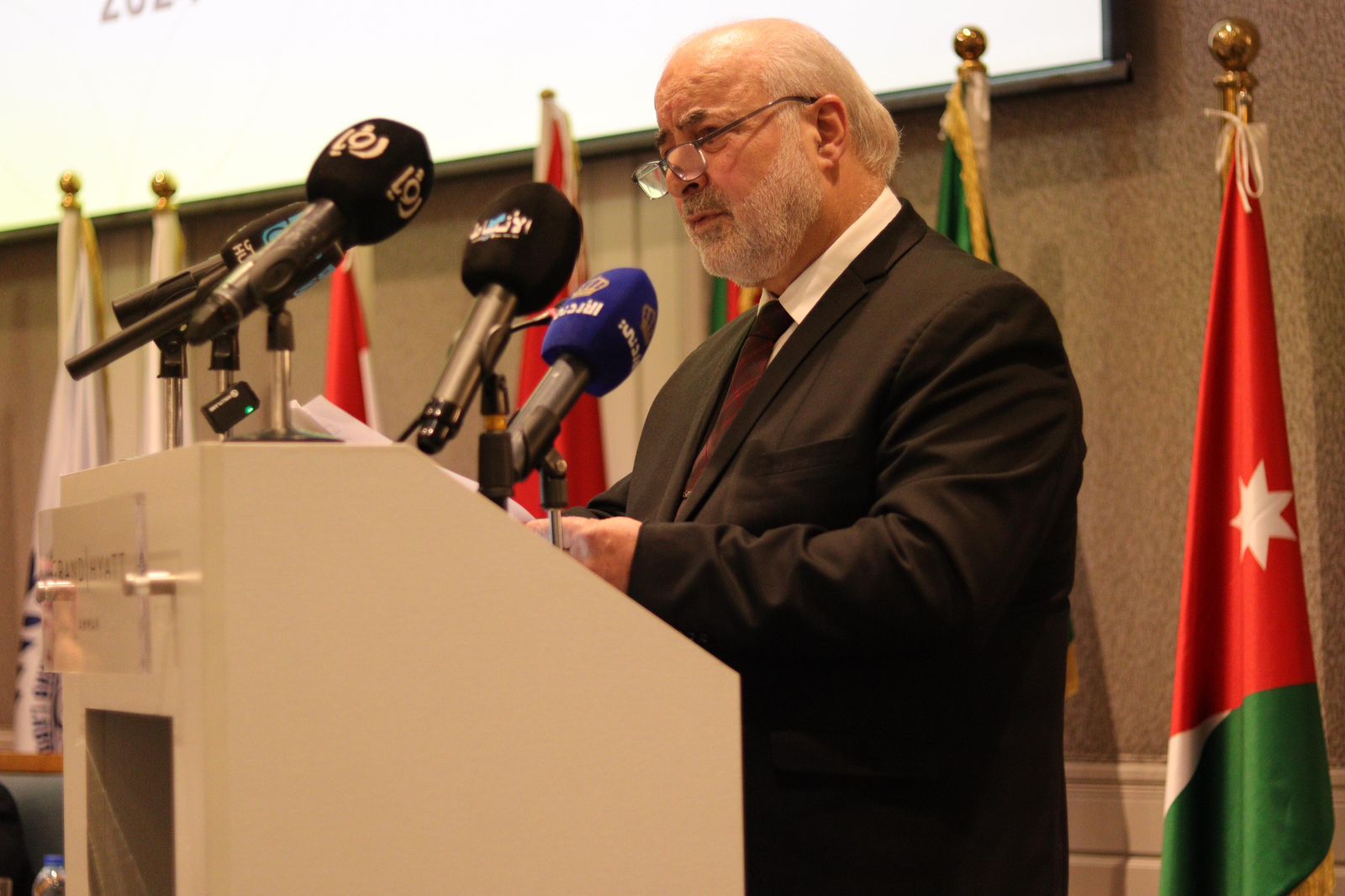 افتتاح الاجتماع السنوي لاتحاد المجالس الاقتصادية والاجتماعية العربية في عمان