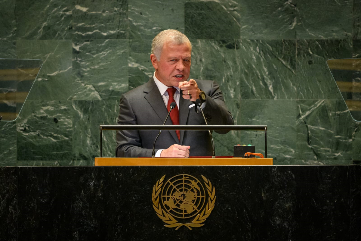 دور الملك في عام 2024 تحقيق السلام العادل و إنهاء الظلم التاريخي على الشعب الفلسطيني