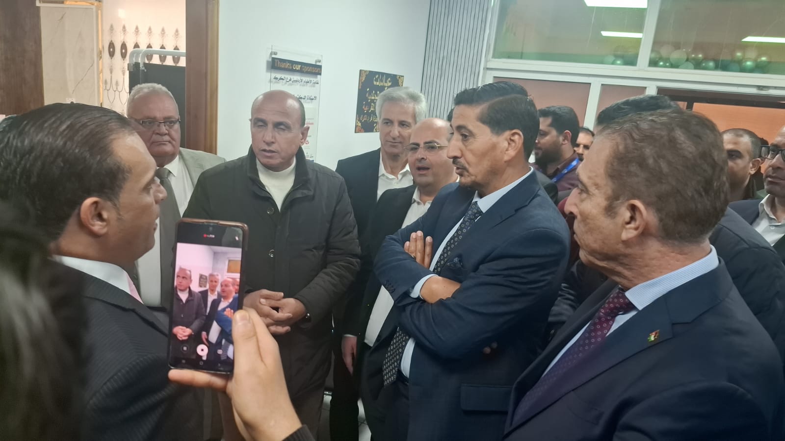 محافظ الكرك يفتتح عيادات الجلدية والتناسلية في مستشفى الكرك الحكومي