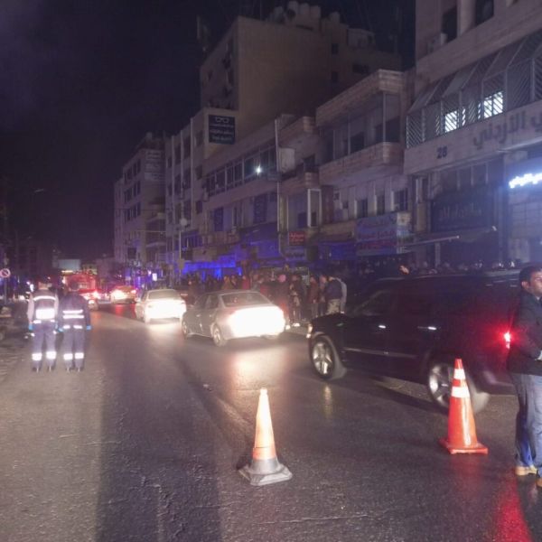 حريق ببناية في صويلح