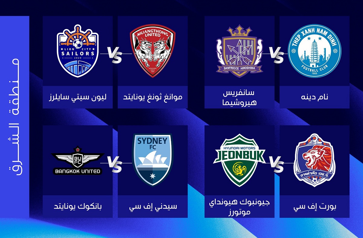 الوحدات والحسين يواجهان الاهلي والشارقة بدوري أبطال اسيا 2