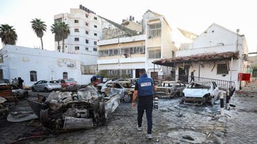 صورة حول : في إطار استمرار الإبادة .. الجيش الاسرائيلي يقصف مستشفى المعمداني في إطار استمرار الإبادة .. الجيش الاسرائيلي يقصف مستشفى المعمداني