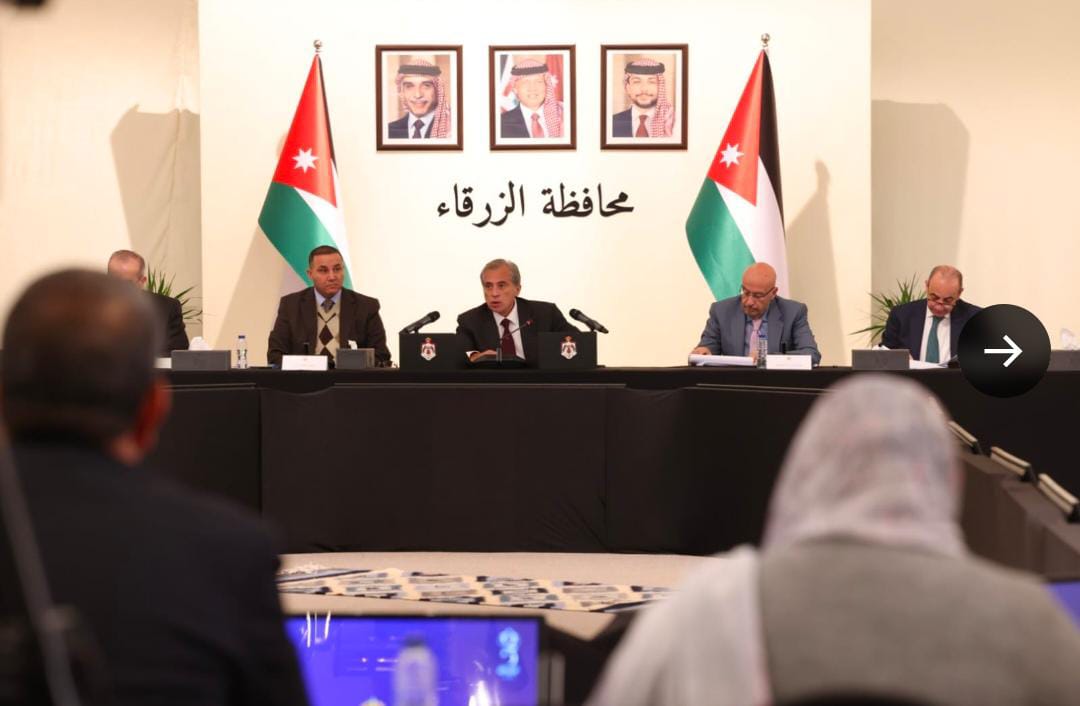 برئاسة جعفر حسان مجلس الوزراء يبدأ جلسته في محافظة ‎الزرقاء