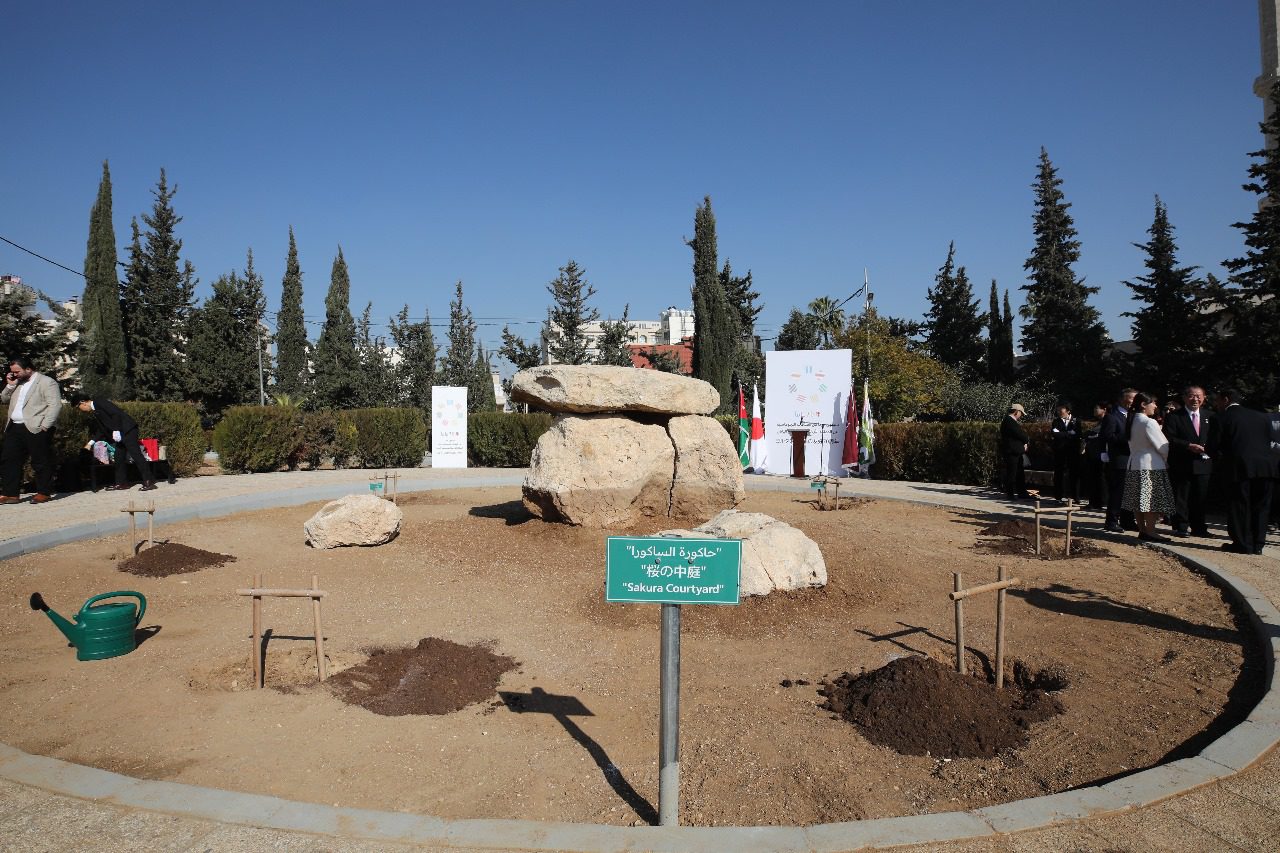  زراعة 70 شجرة كرز في عمان احتفالاً بمرور 70 عامًا من الصداقة بين الأردن واليابان