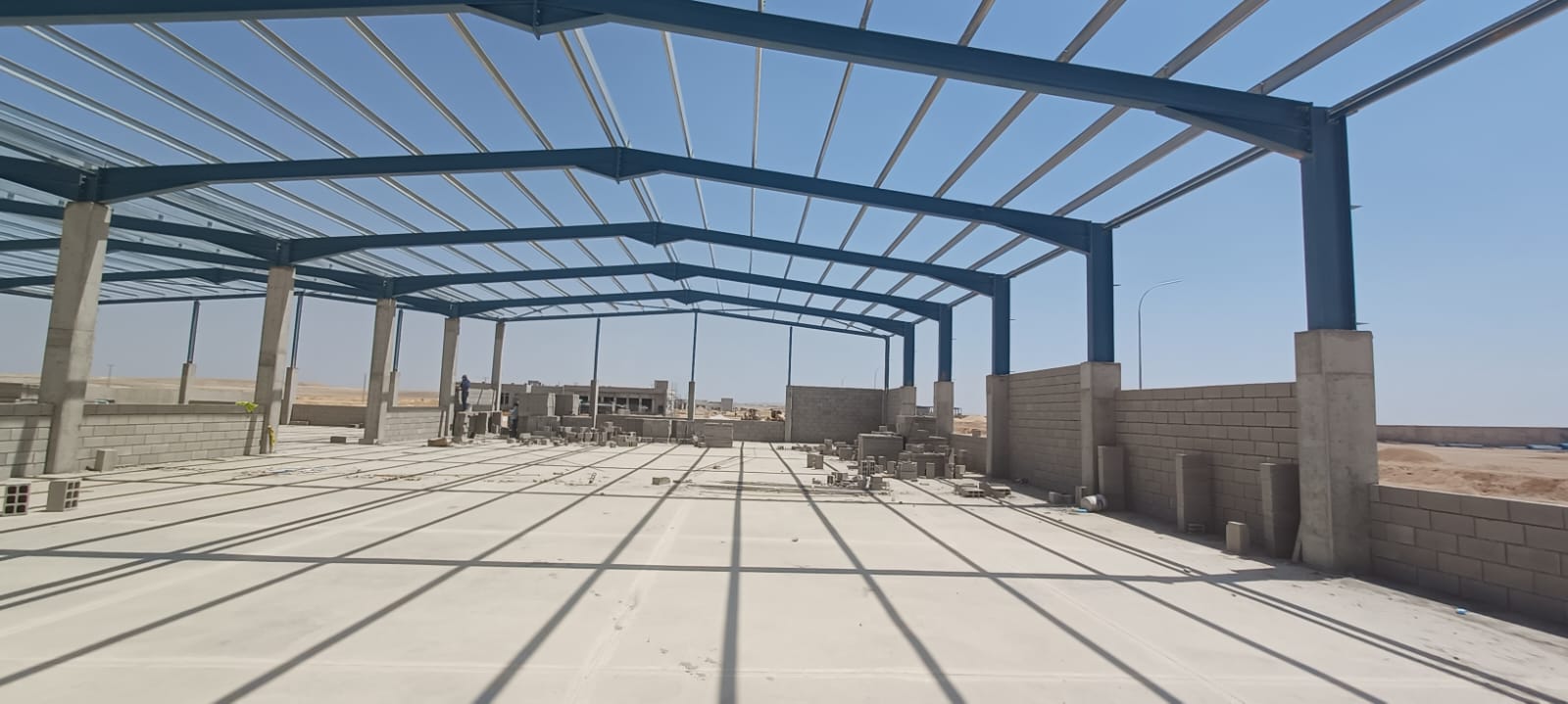 جويعد: نسبة الإنجاز في الزرقاء الصناعية تتجاوز 60%