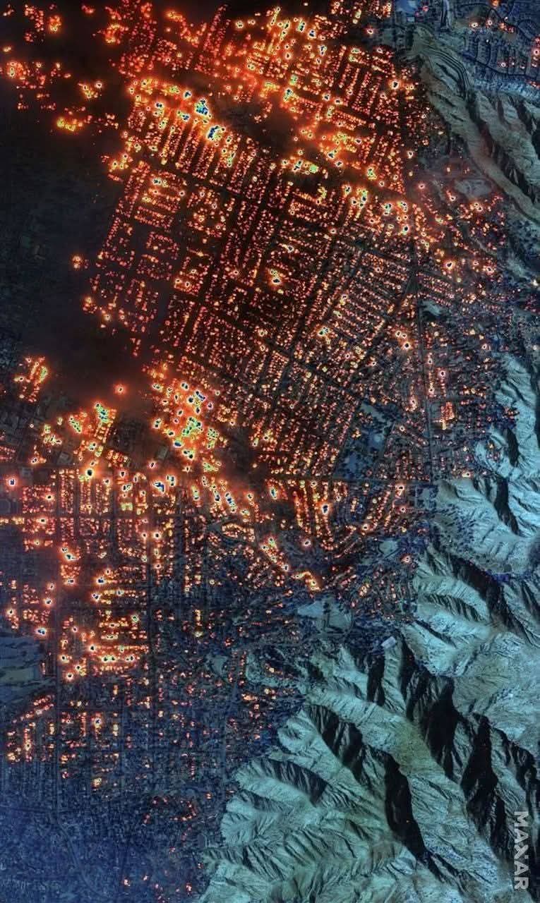 من غزة إلى لوس أنجلوس هل هي عقاب الله للطغاة؟