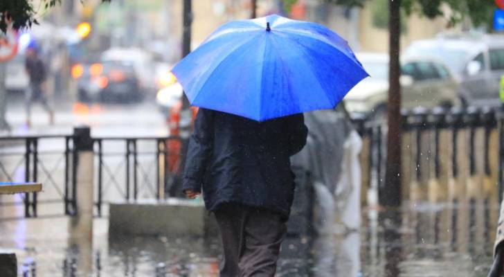 المنخفض الجوي يعدّل الموسم المطري في الأردن بنسبة تصل إلى 7%