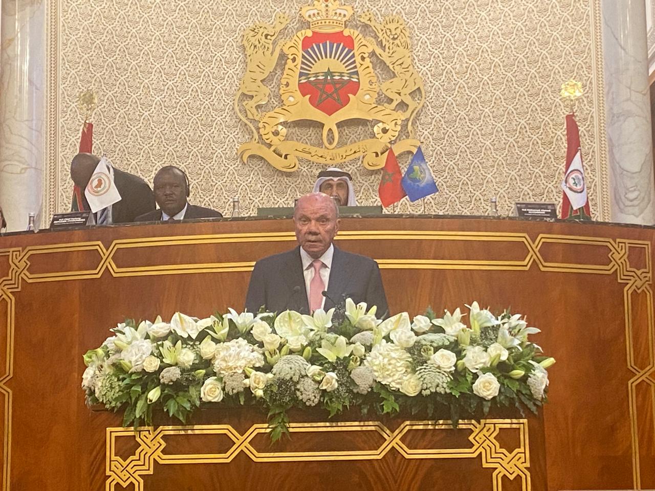 صورة حول : رئيس مجلس الأعيان يلقي كلمة في مؤتمر "التعاون بين دول الجنوب رئيس مجلس الأعيان يلقي كلمة في مؤتمر "التعاون بين دول الجنوب