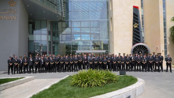 Royal Jordanian honors its pilots in recognition of their contributions on Pilots' Day