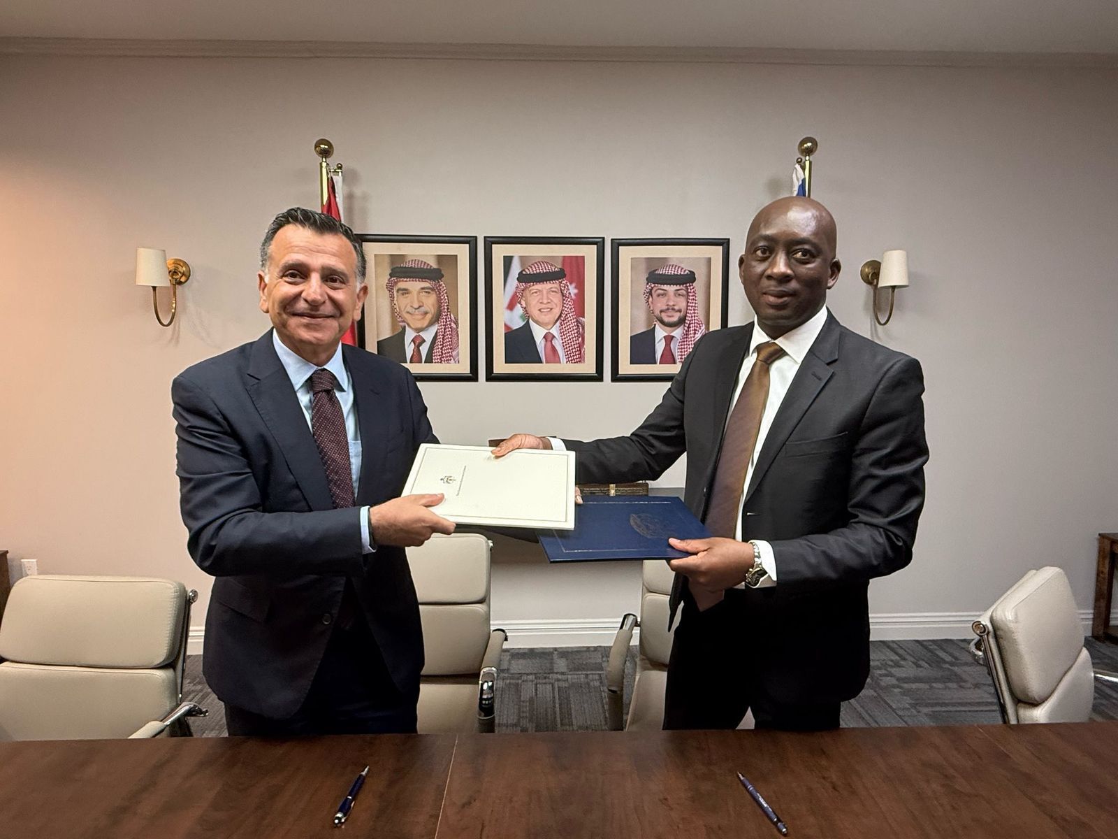 الأردن يوقع مع ليسوتو بيان مشترك لإقامة علاقات دبلوماسية بين البلدين