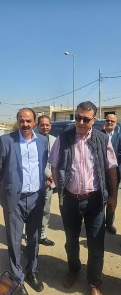 الحنيفات يتفقد سير العمل بمديرية زراعة الزرقاء