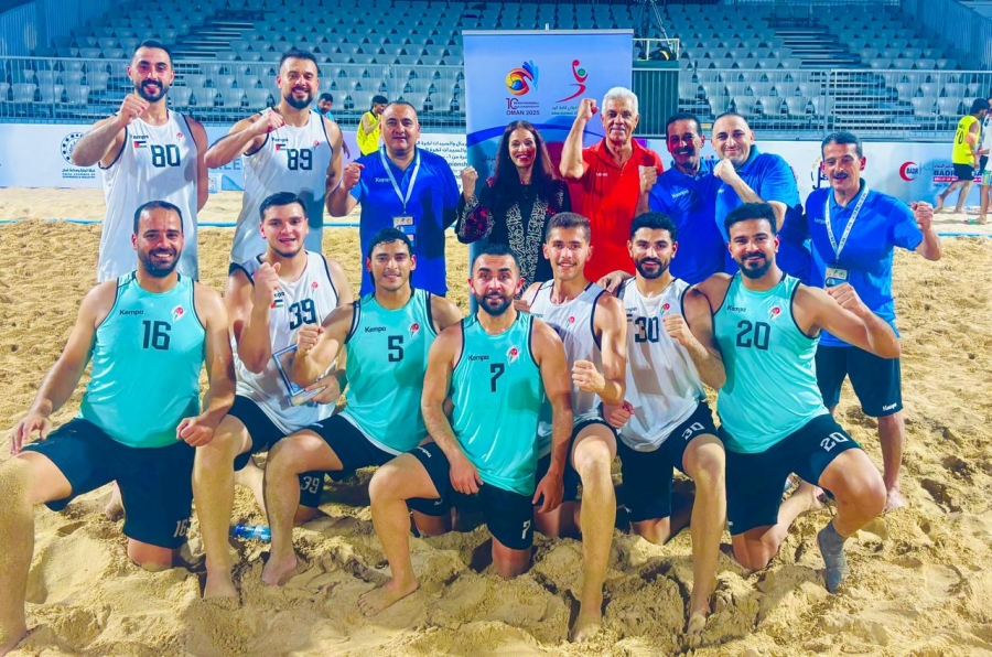 خسارة الأردن أمام عُمان في الدور قبل النهائي لليد الشاطئية في البطولة الآسيوية