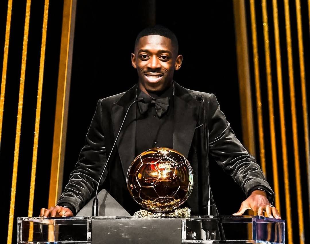 ديمبلي يفاجئ الجميع ويتصدر سباق الكرة الذهبية 2025