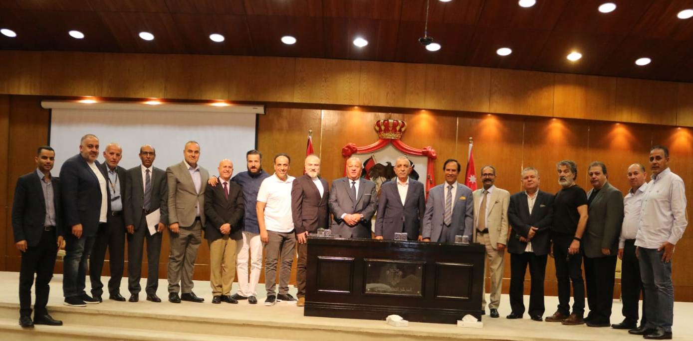 بحضور وزير الثقافة : سماوي والعبادي يوقعان اتفاقية تعاون بين مهرجان جرش ونقابة الفنانين