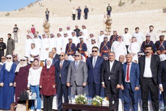 سلطة إقليم البترا تحتفي بعيد الاستقلال التاسع والسبعين باحتفالية وطنية مميزة في القرية الثقافية النبطية