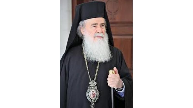 بطريرك القدس يهنئ الملك بعيد الاستقلال