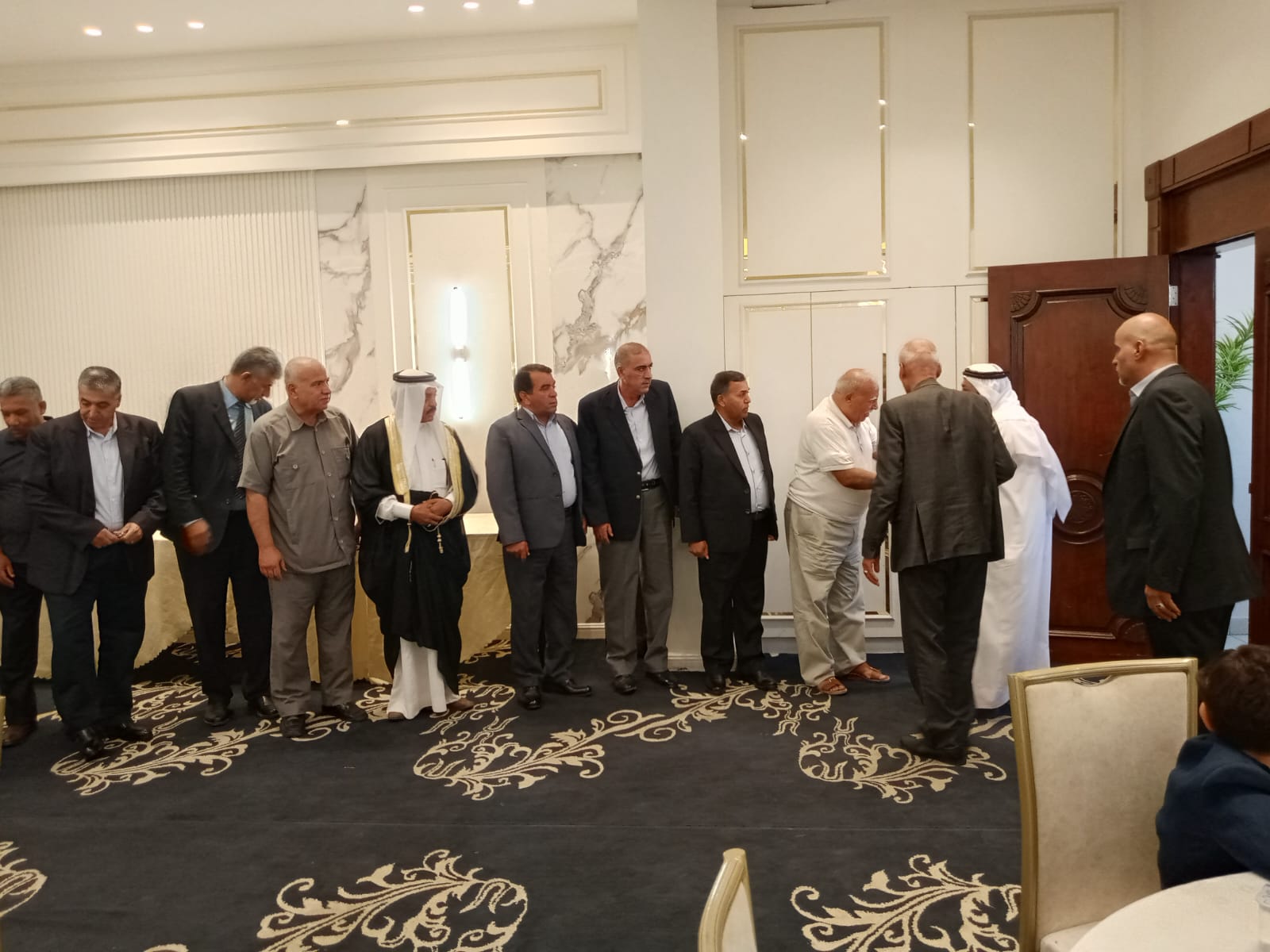 إشهار خطوبة نجل الدكتور يوسف الهاجري على كريمة الشيخ صالح القاضي