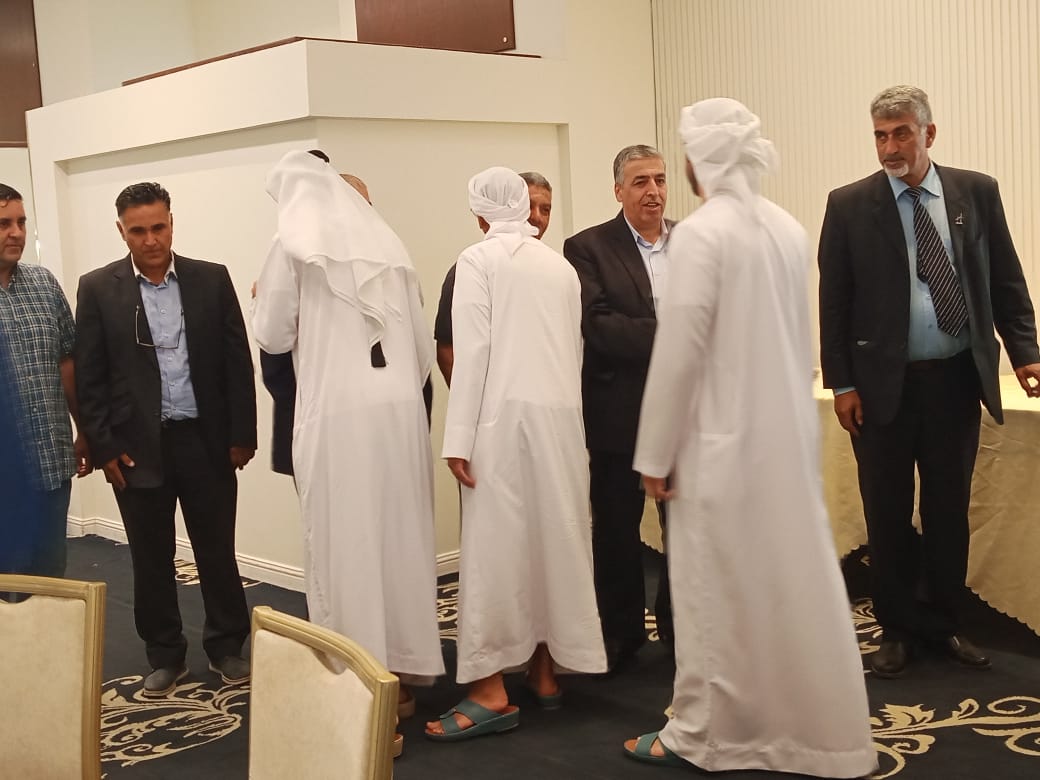 إشهار خطوبة نجل الدكتور يوسف الهاجري على كريمة الشيخ صالح القاضي