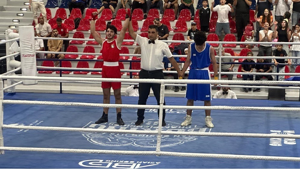 ليث عجيلات يتوّج بذهبية المملكة للملاكمة