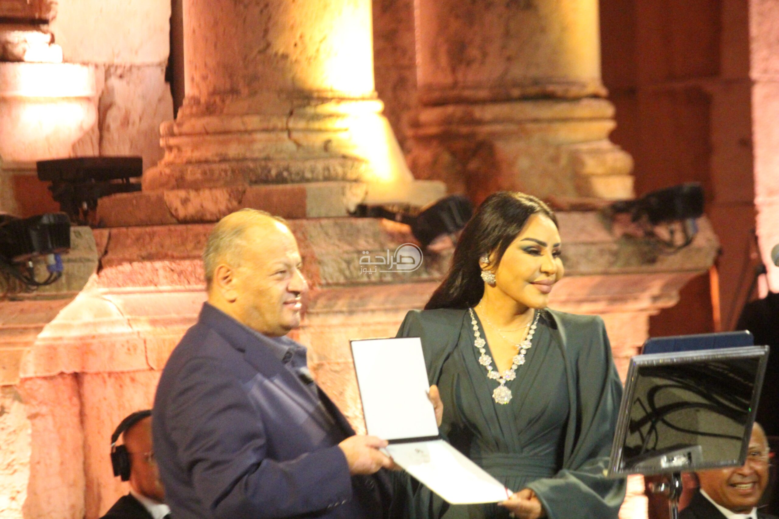 أحلام تعيد ذكريات الزمن الجميل في مهرجان جرش "فيديو وصور"