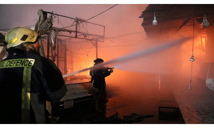 عاجل | بالفيديو الأمن العام : ثلاث وفيات وخمس إصابات جرّاء حريق محل للعطور في ماركا