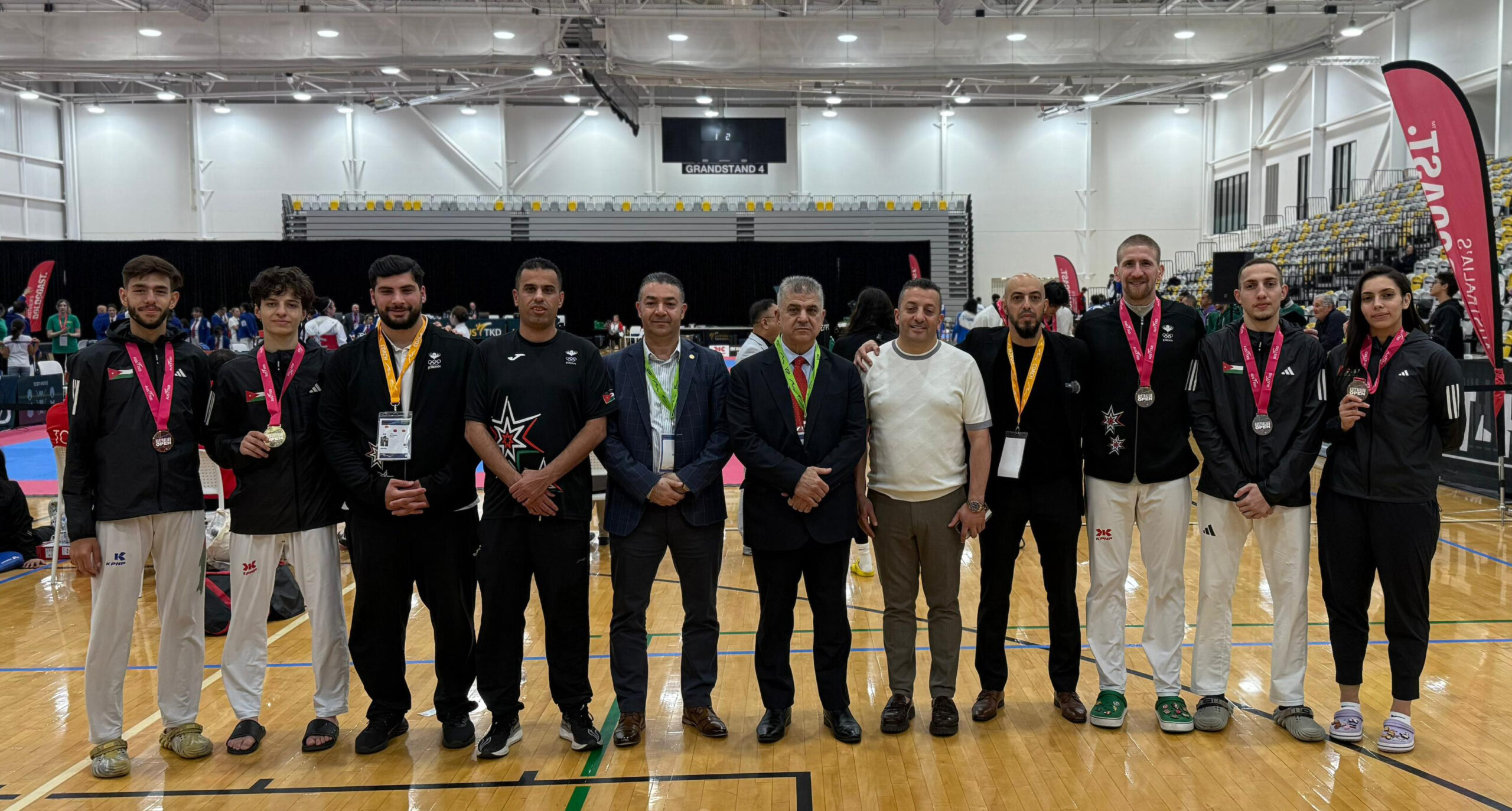 منتخب التايكواندو الأردني يحقق خمس ميداليات بأستراليا