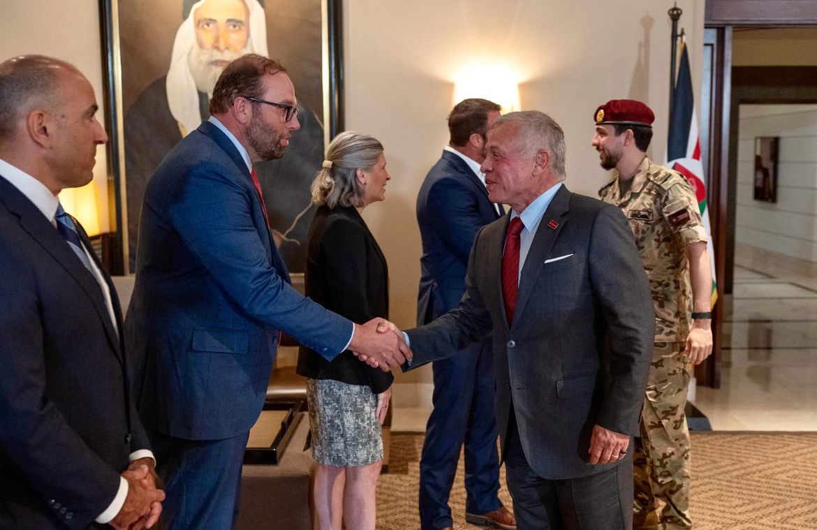 صورة حول : عاجل| الملك يستقبل وفداً من الكونغرس الأمريكي ويؤكد على تعزيز الشراكة الاستراتيجية عاجل| الملك يستقبل وفداً من الكونغرس الأمريكي ويؤكد على تعزيز الشراكة الاستراتيجية