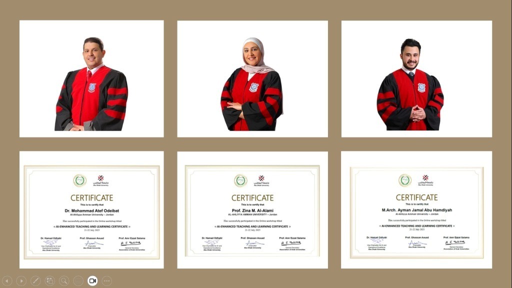 صورة حول : عمان الأهلية تشارك في أبو ظبي ببرنامج تدريبي للذكاء الاصطناعي عن التعليم والتعلّم عمان الأهلية تشارك في أبو ظبي ببرنامج تدريبي للذكاء الاصطناعي عن التعليم والتعلّم