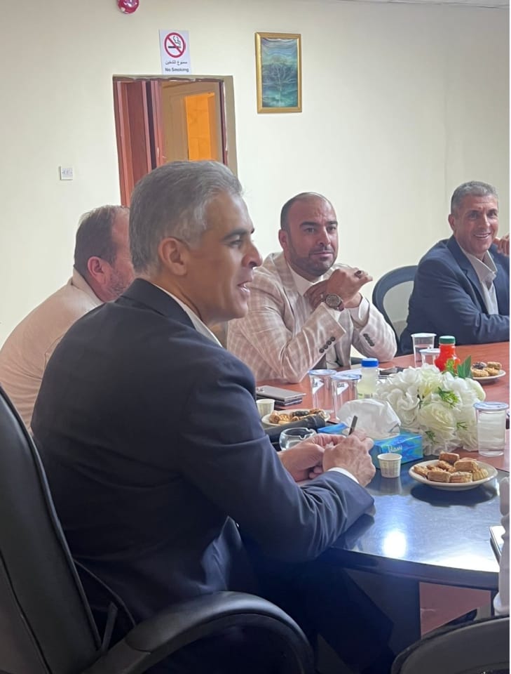 الرحاحلة يزور محطات لشركة توزيع الكهرباء في محافظة الكرك