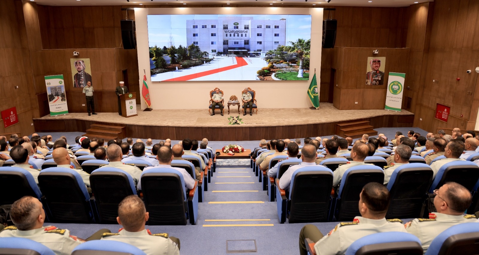 افتتاح دورة الدفاع الوطني الـ23 في كلية الدفاع الوطني الملكية الأردنية بمشاركة مدنية وعسكرية واسعة