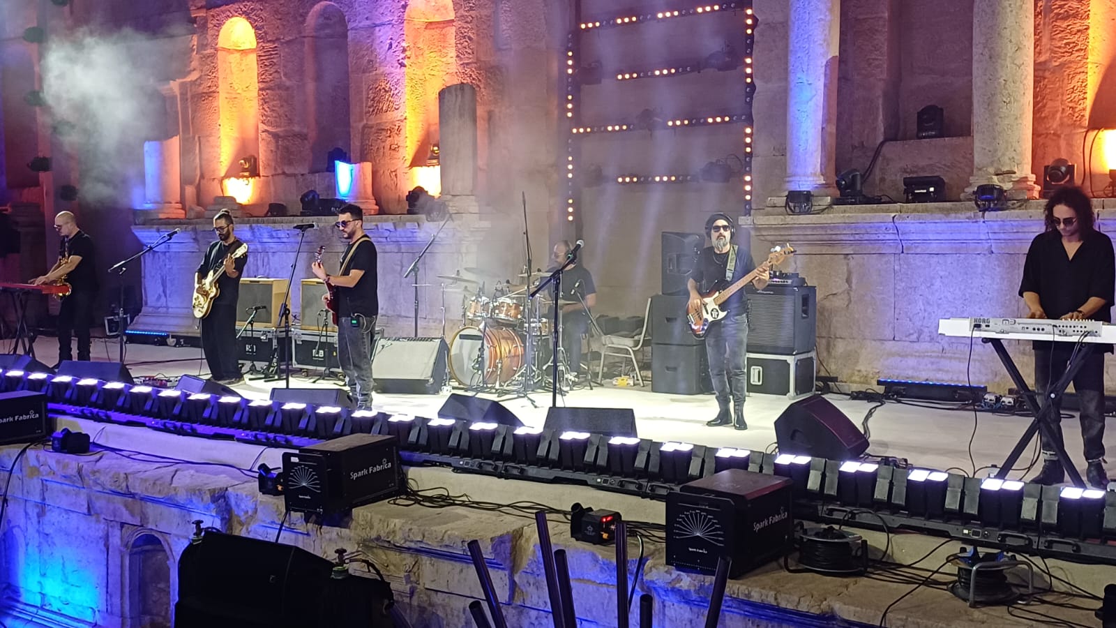 فرقة "اتوستراد" الاردنية تحلق في فضاءات "الشمالي" ضمن جرش39