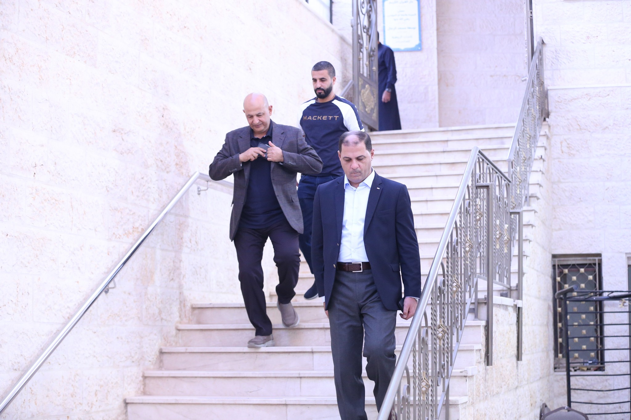 بالصور .. أبناء المرحوم الحاج صالح الهنداوي يحتفلون بزفاف شقيقهم سعد