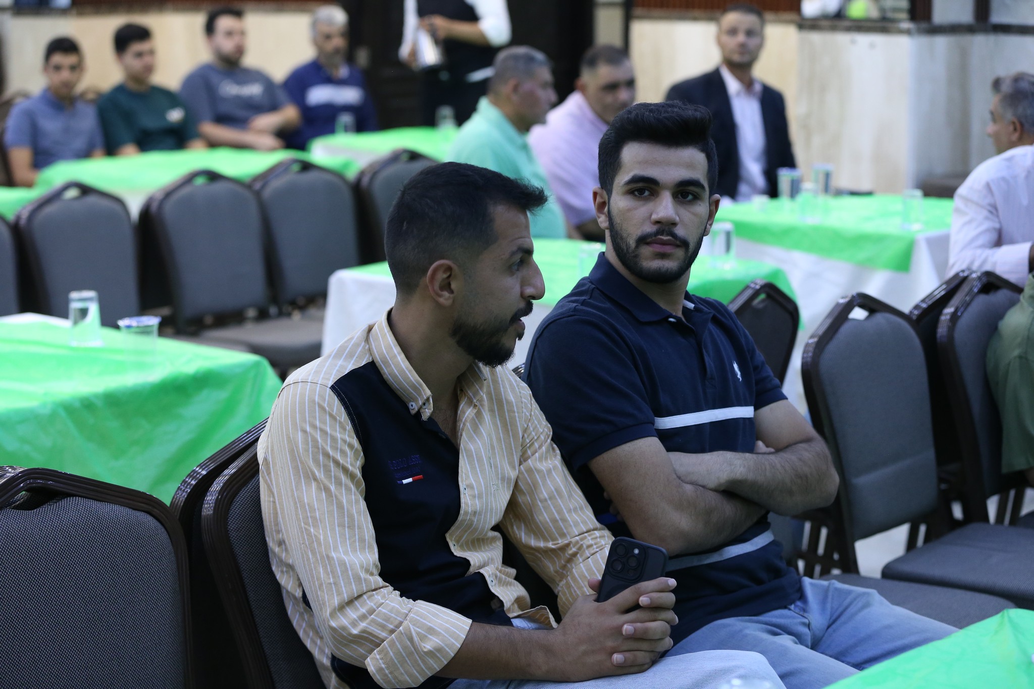 بالصور .. أبناء المرحوم الحاج صالح الهنداوي يحتفلون بزفاف شقيقهم سعد