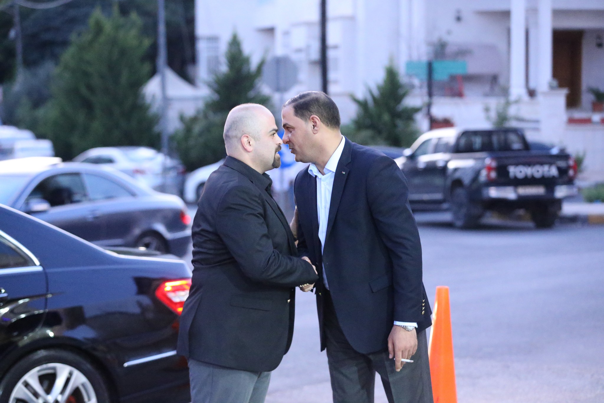 بالصور .. أبناء المرحوم الحاج صالح الهنداوي يحتفلون بزفاف شقيقهم سعد