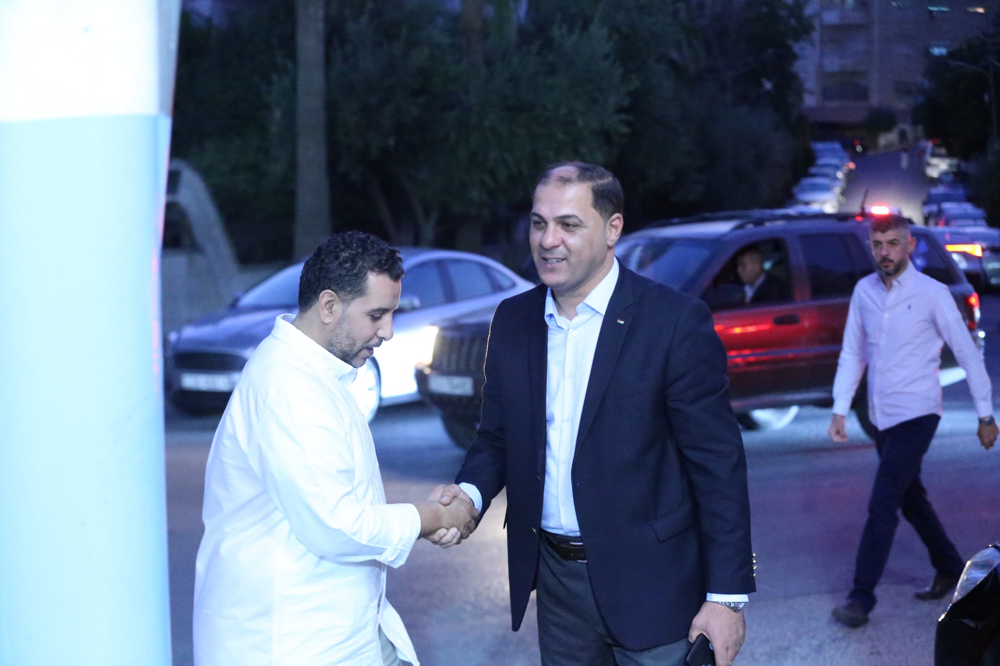 بالصور .. أبناء المرحوم الحاج صالح الهنداوي يحتفلون بزفاف شقيقهم سعد