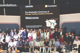 Graduation of a new cohort from the “Digital Upskilling and Employment Program”