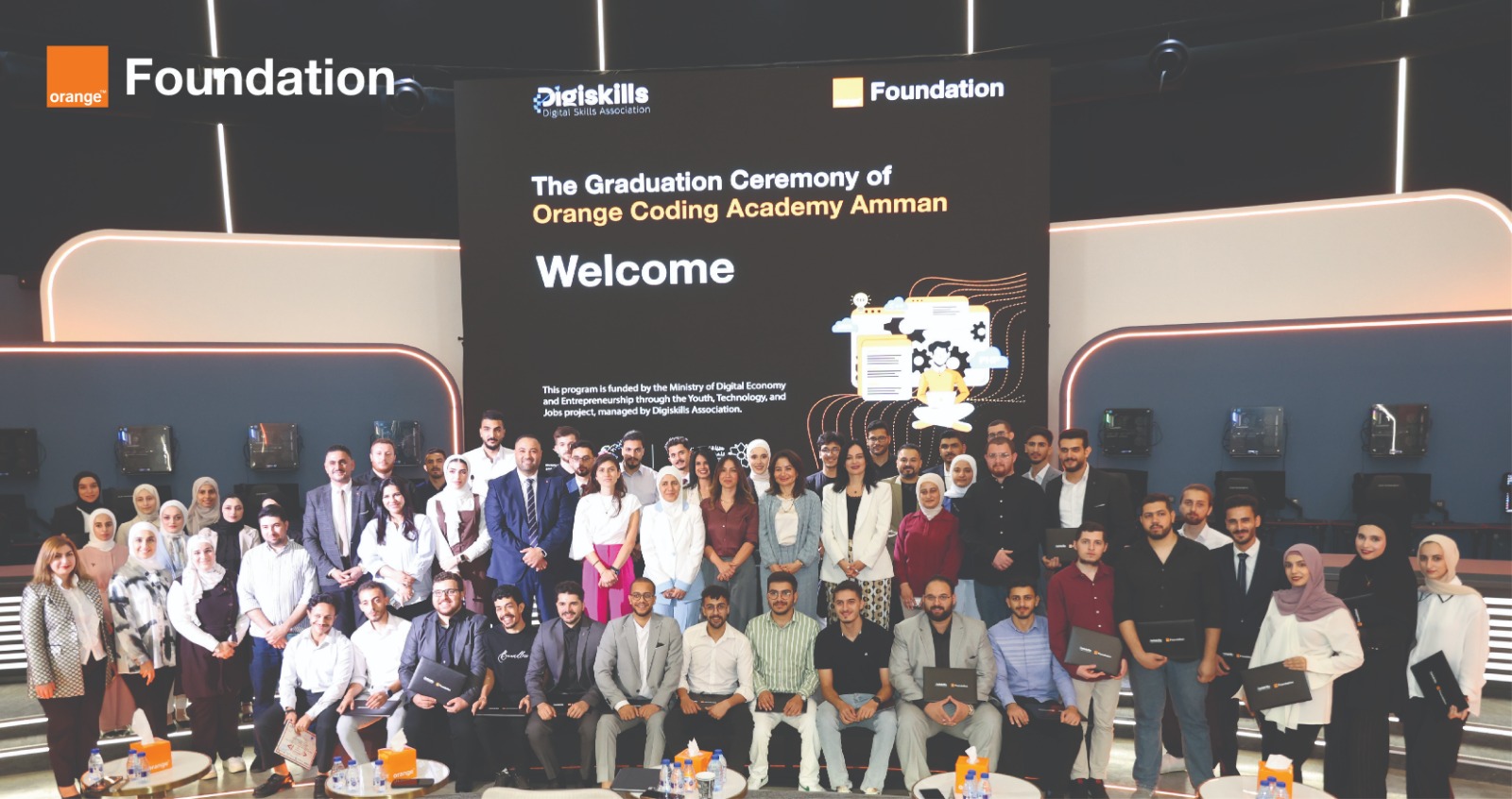 صورة حول : Graduation of a new cohort from the “Digital Upskilling and Employment Program” Graduation of a new cohort from the “Digital Upskilling and Employment Program”