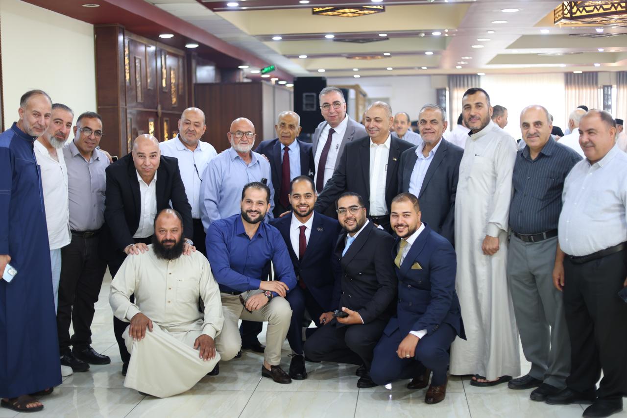 السلايمة يُقيم وليمة غداء بمناسبة زفاف المهندس بلال منذر السلايمة 