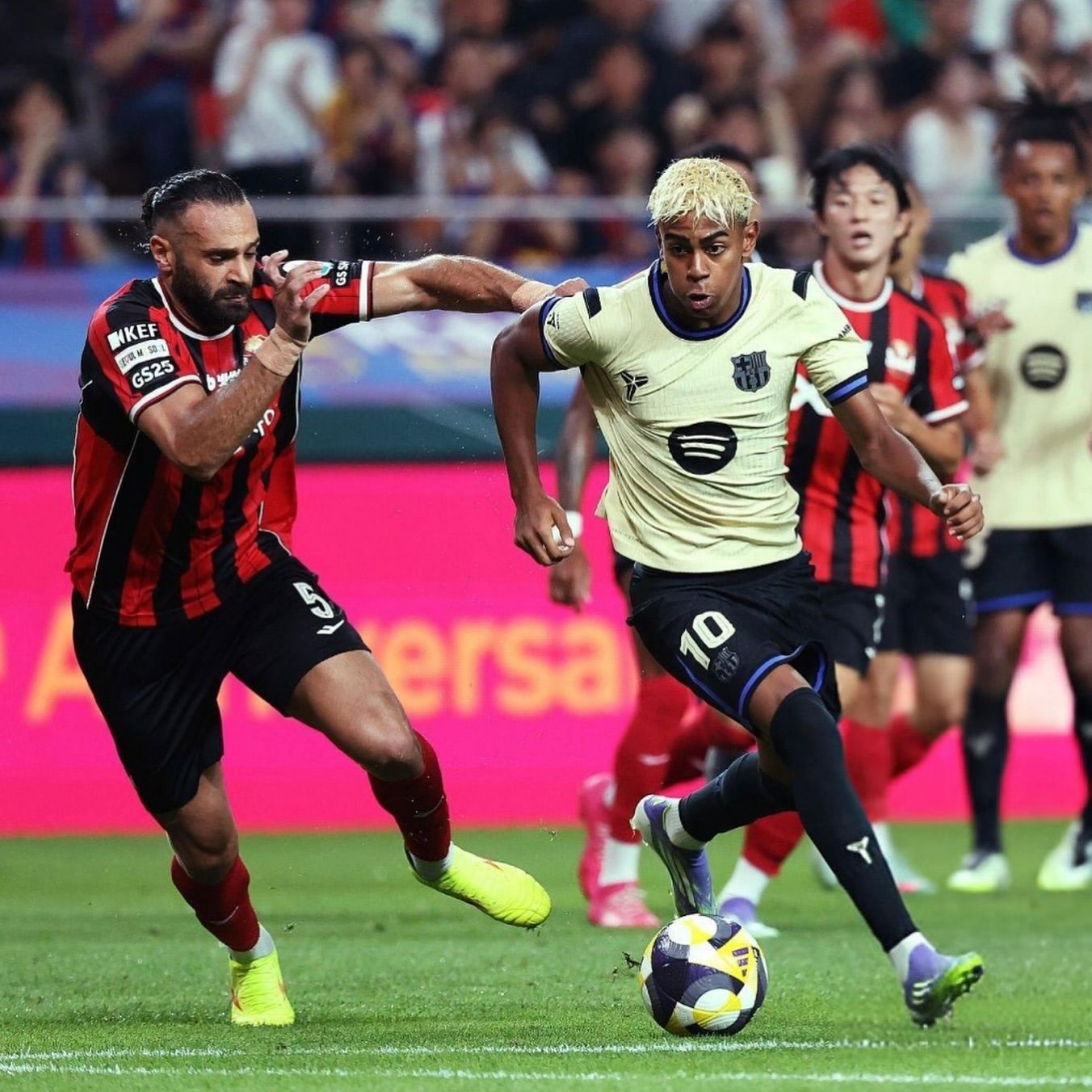 طالب عمان الأهلية "يزن العرب" يواصل التألق في الدوري الكوري الجنوبي