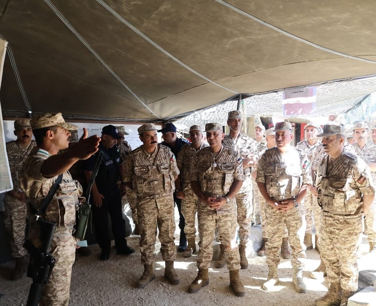 اختتام تمرين "أسود مؤتة/4" في جامعة مؤتة – الجناح العسكري