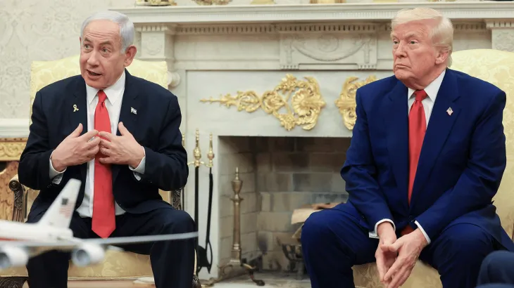 صورة حول : ترامب ونتنياهو: خلاف حول ضربة إسرائيلية في الدوحة ترامب ونتنياهو: خلاف حول ضربة إسرائيلية في الدوحة