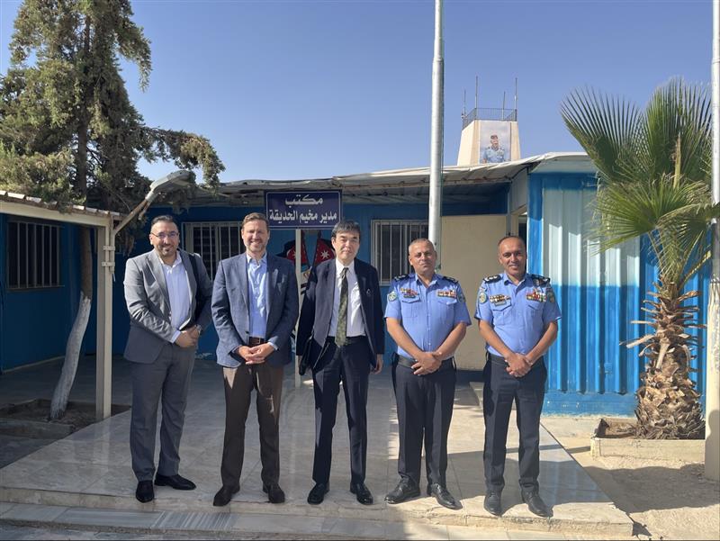 JAPAN’S AMBASSADOR VISITS Refugee Camps in Irbid and observes Japan-funded activities